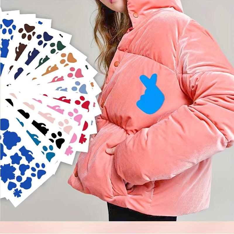 2pcs Down Jacket Repair Patches Self Adhesive Clothes Repair Set