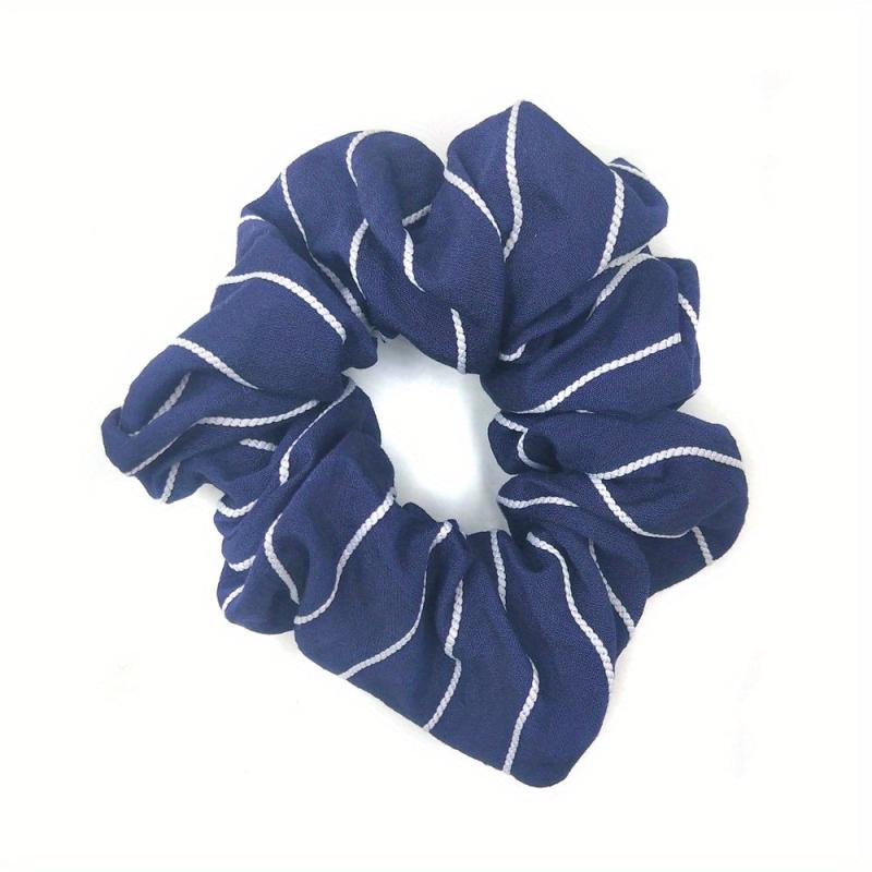 Striped Hair Scrunchies Hair Rope Style Hair Tie Hair Ring