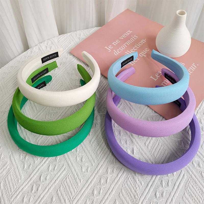 Candy Sponge Headband Thick Hairband Women Girls Hair Accessories