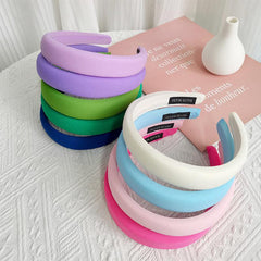 Candy Sponge Headband Thick Hairband Women Girls Hair Accessories