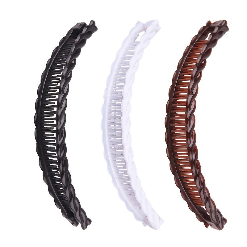 Banana Clip For Women Girls Nonslip Hair Clip Ponytail Holder Hair Accessories