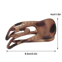 Vintage Solid Hair Claw Clip Non Slip Strong Hold Grip Hair Jaw Clip