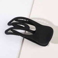 Vintage Solid Hair Claw Clip Non Slip Strong Hold Grip Hair Jaw Clip