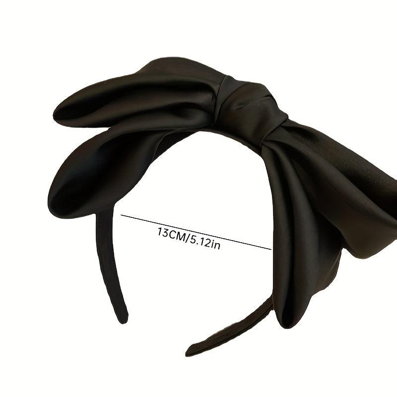 2-Tier Bow Knot Headband Hairband Female Hair Accessories