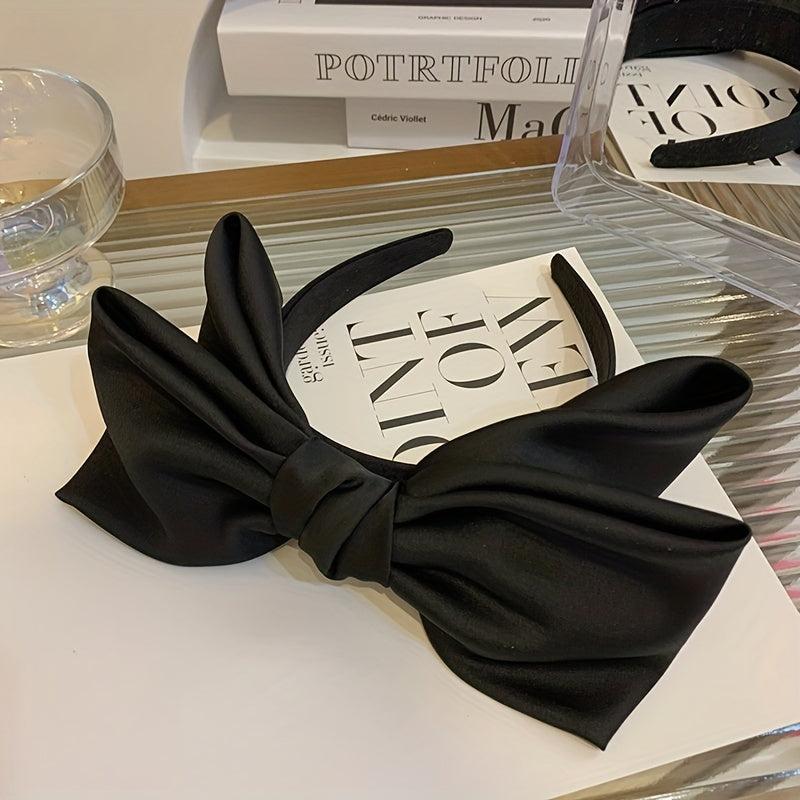 2-Tier Bow Knot Headband Hairband Female Hair Accessories
