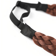 Vintage Twist Braid Headband Wig Solid Hair Accessories For Women