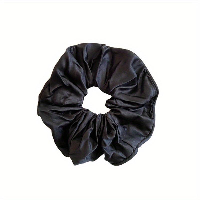Leopard Print Hair Scrunchies Soft Silk Scrunchie For Women Girls