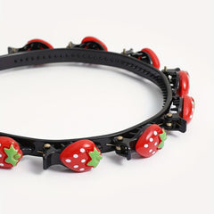 Strawberry Hair Band For Braids - Cute Head Hoop for Women & Girls