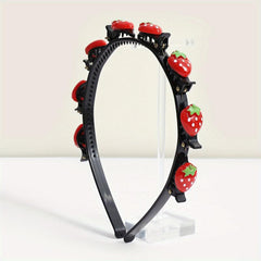 Strawberry Hair Band For Braids - Cute Head Hoop for Women & Girls