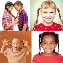 240pcs Small Rubber Band Hair Rings Elastic Hair Accessories for Kids