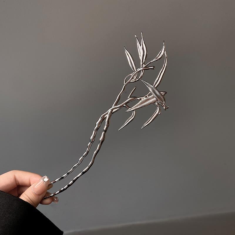 Antique Luminous Lantern Tassel Hairpin Unique Female Hairpin