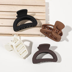 4pcs Medium Matte Hair Claw Clips Non Slip Strong Hold Grip Hair Jaw Clip