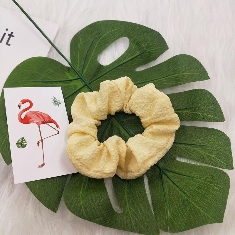 Large Iridescent Colorful Hair Scrunchies Women Retro Accessories