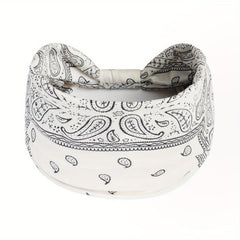 Boho Stretch Headband Wide Brim Yoga Sweatband Women Hair Accessory