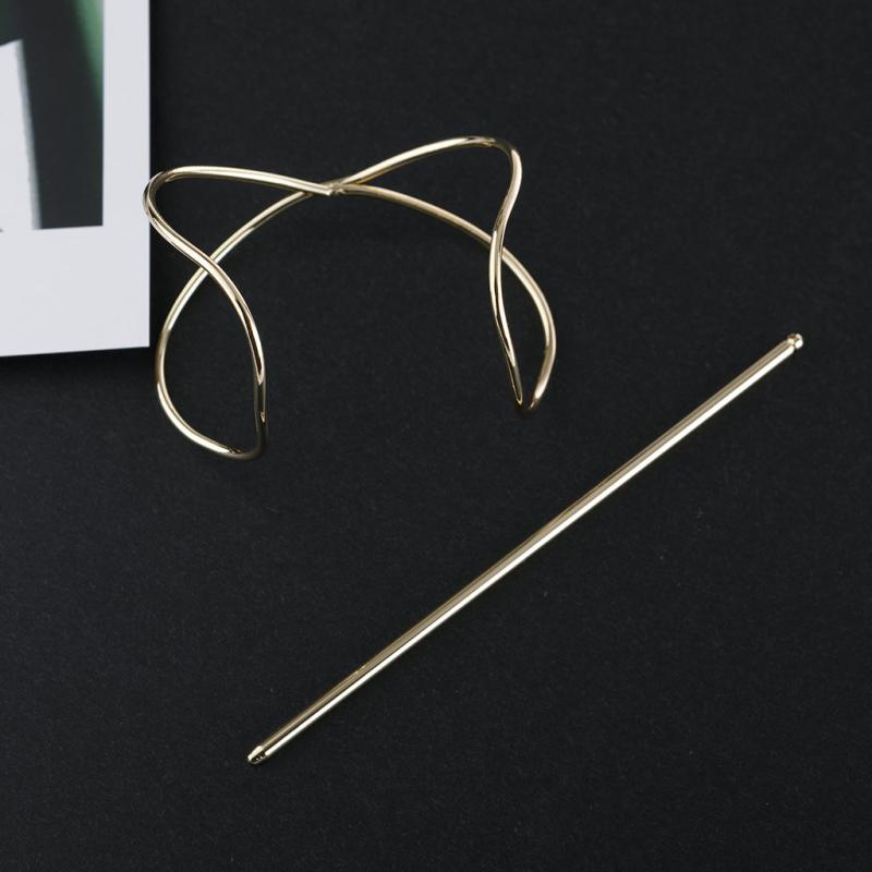 Bohemian Metal Hairpin Bun Hair Accessories