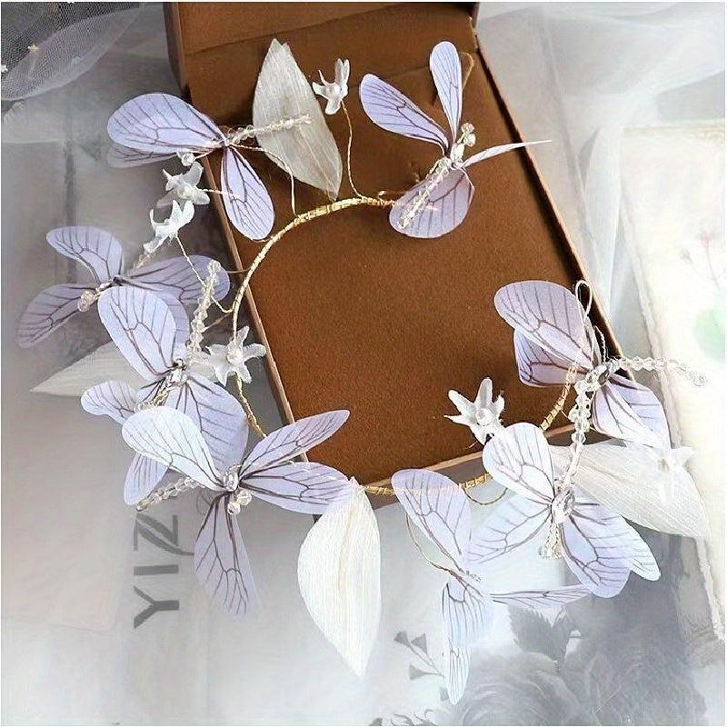 Butterfly Headpiece Headband Party Cosplay Hair Accessories For Women