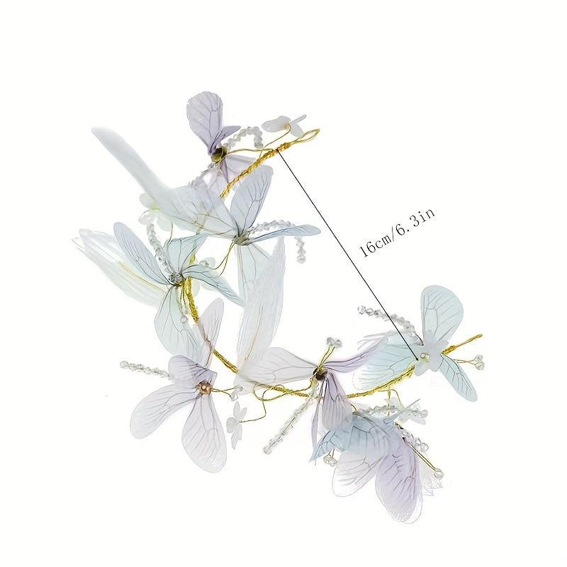 Butterfly Headpiece Headband Party Cosplay Hair Accessories For Women