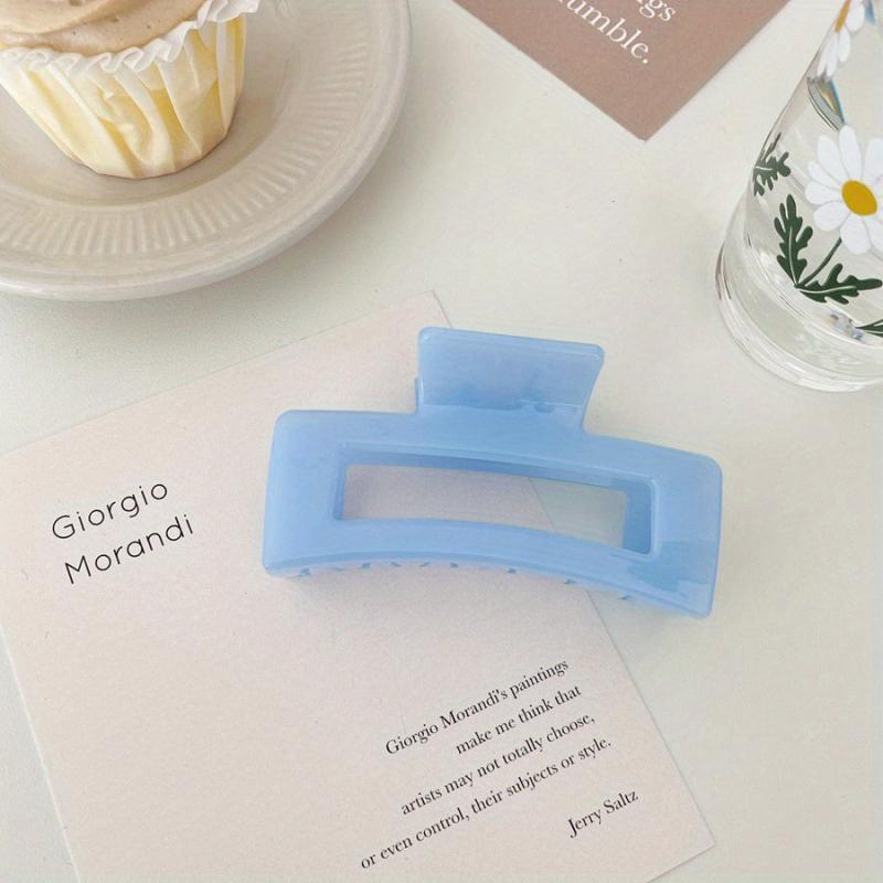 Large Acrylic Hair Claw Clip Strong Grip Hair Jaw Clip