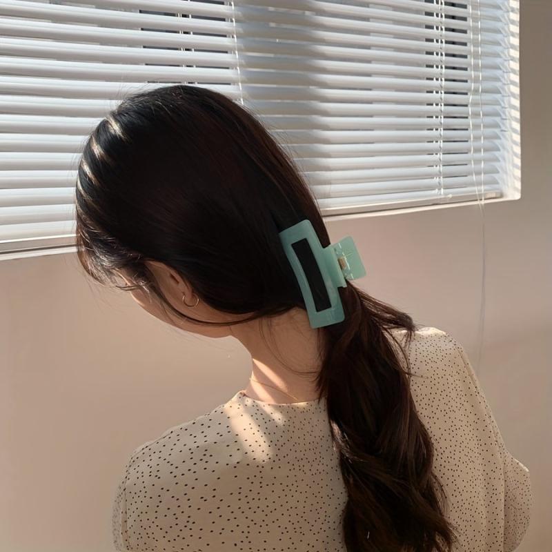 Large Acrylic Hair Claw Clip Strong Grip Hair Jaw Clip