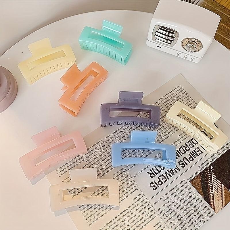Large Acrylic Hair Claw Clip Strong Grip Hair Jaw Clip