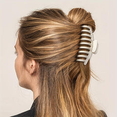 Matte Large Hair Claw Clip Non Slip Strong Hold Grip Hair Jaw Clip