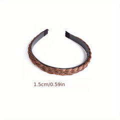 Braided Headband Retro Style Hair Band for Women