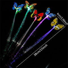 LED Flash Braid Glow Hairpin Girl LED Hair Pin Party Decorative Hairpin