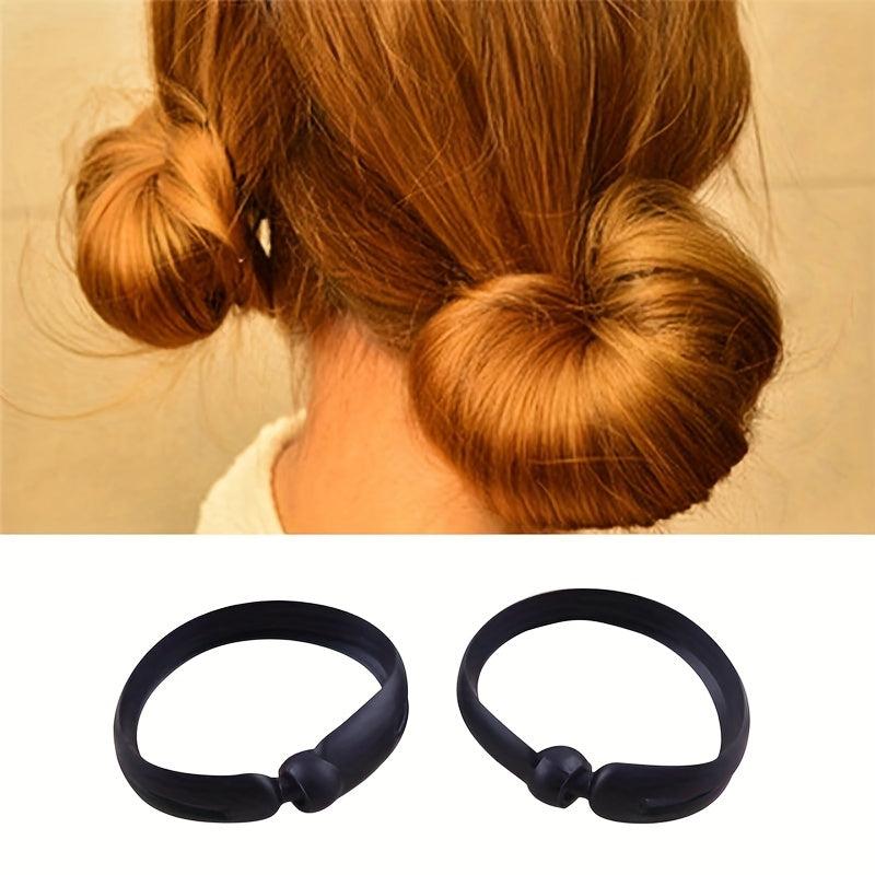 Silicone Hair Bun Maker Magic Donut Bun Ponytail Tool Hair Accessories