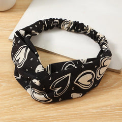 Knotted Hairband Elastic Women Head Wrap Hair Styling Accessories