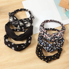 Knotted Hairband Elastic Women Head Wrap Hair Styling Accessories