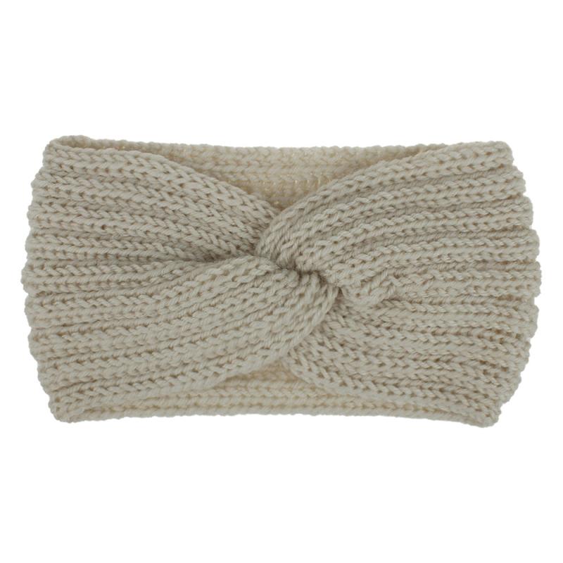 Chunky Headband Winter Knit Headwrap Women Turban Ears Warmer Headband