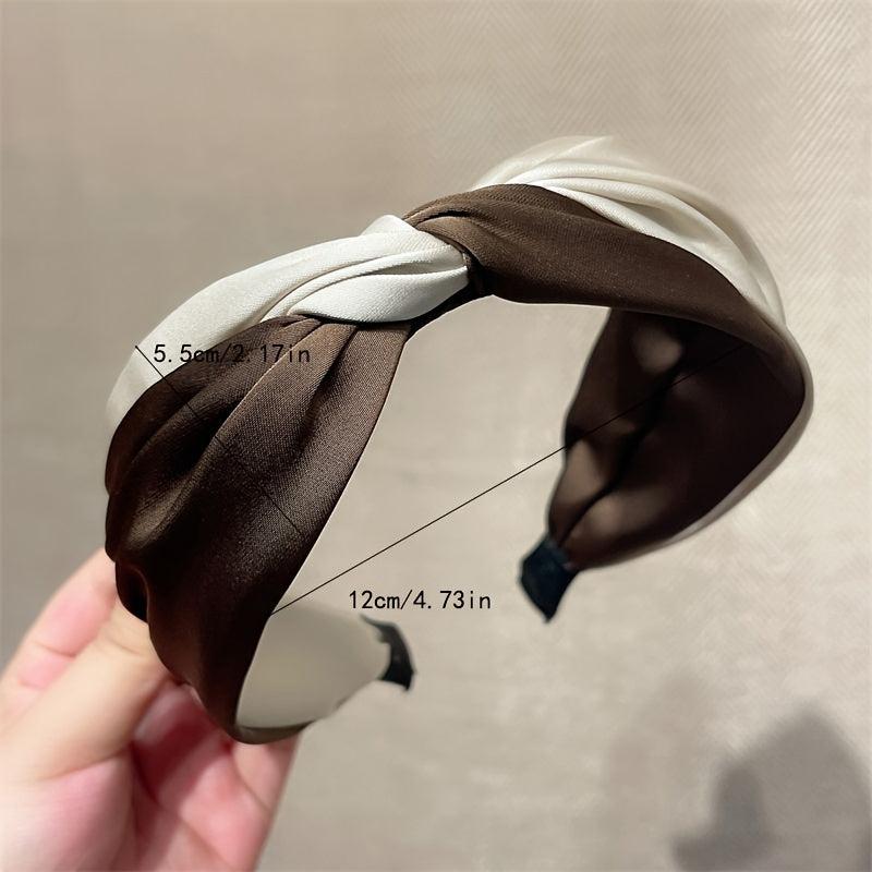Women's Knotted Headband Turban Wide Hair Band
