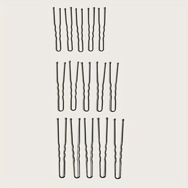 100 Pcs U-shaped Hair Clips Bobby Clips Hair Accessories