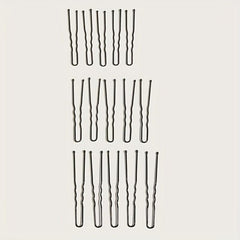 100 Pcs U-shaped Hair Clips Bobby Clips Hair Accessories