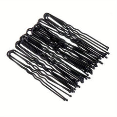100 Pcs U-shaped Hair Clips Bobby Clips Hair Accessories