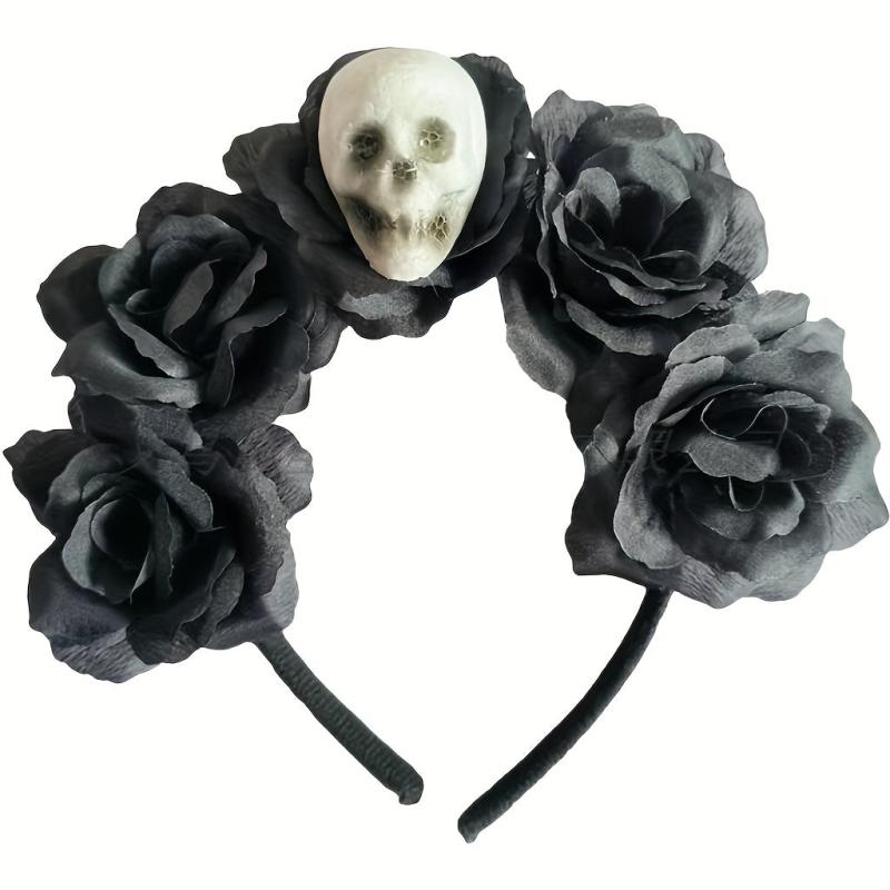 Halloween Skull Headband Horror Hair Band For Party Props