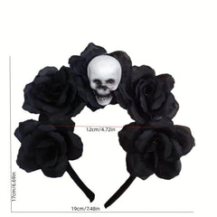 Halloween Skull Headband Horror Hair Band For Party Props