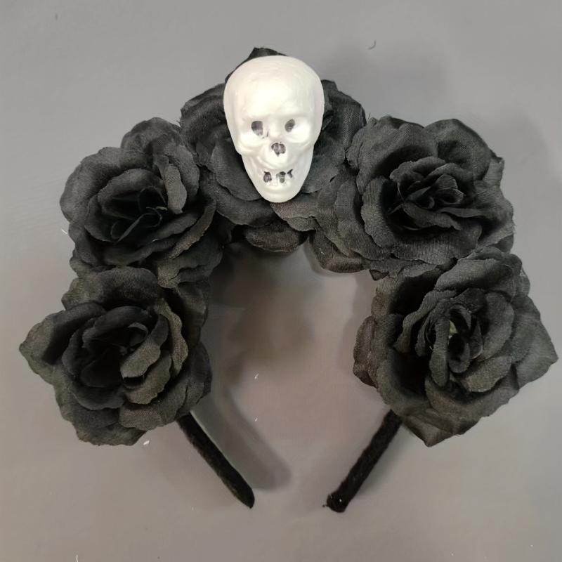 Halloween Skull Headband Horror Hair Band For Party Props