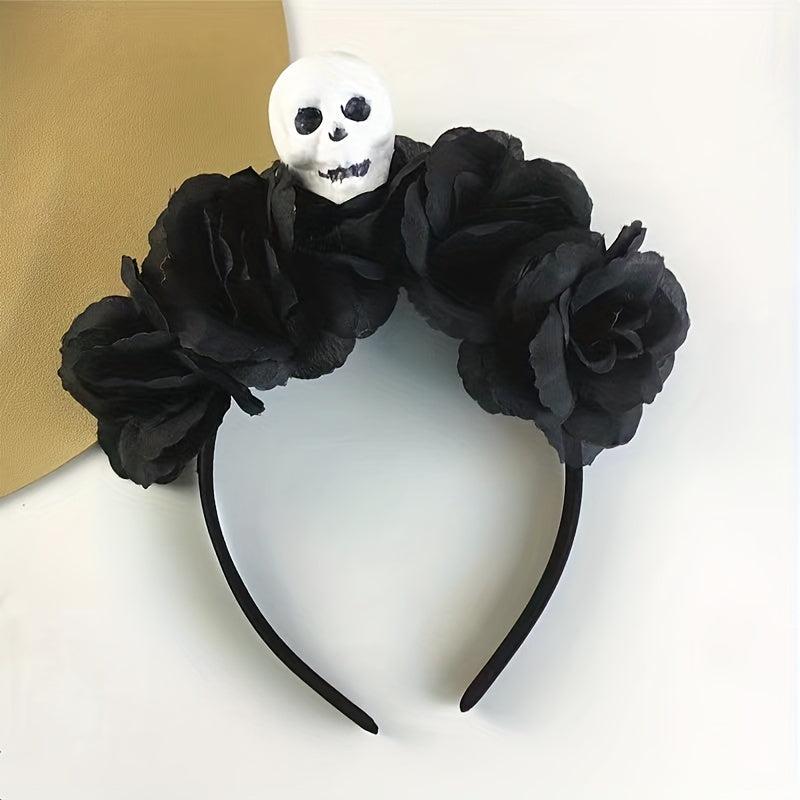 Halloween Skull Headband Horror Hair Band For Party Props