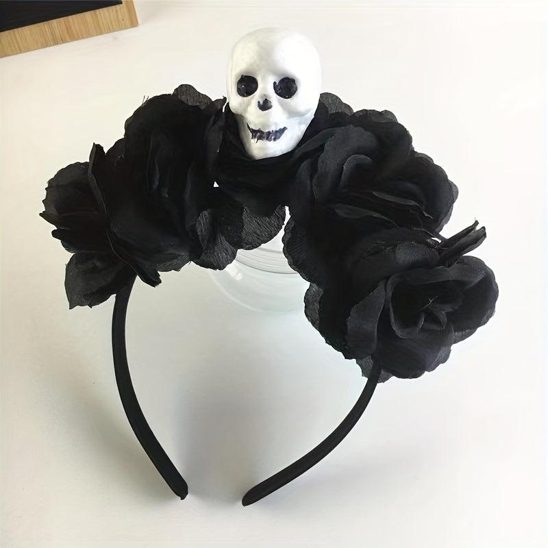 Halloween Skull Headband Horror Hair Band For Party Props
