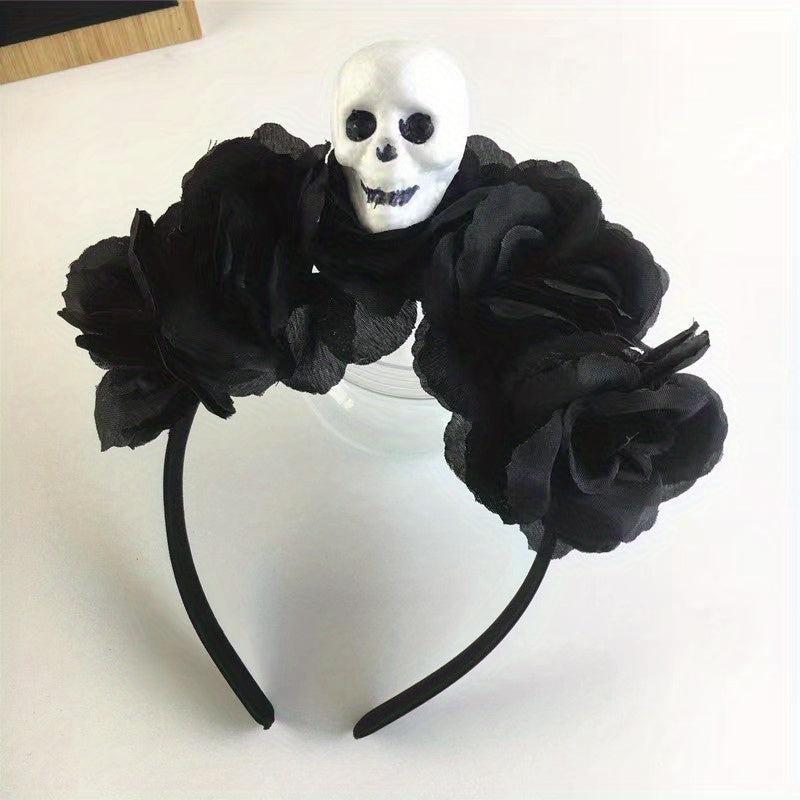 Halloween Skull Headband Horror Hair Band For Party Props