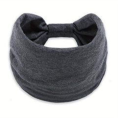Wide Brim Knotted Headband for Sports Yoga