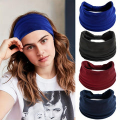Wide Brim Knotted Headband for Sports Yoga