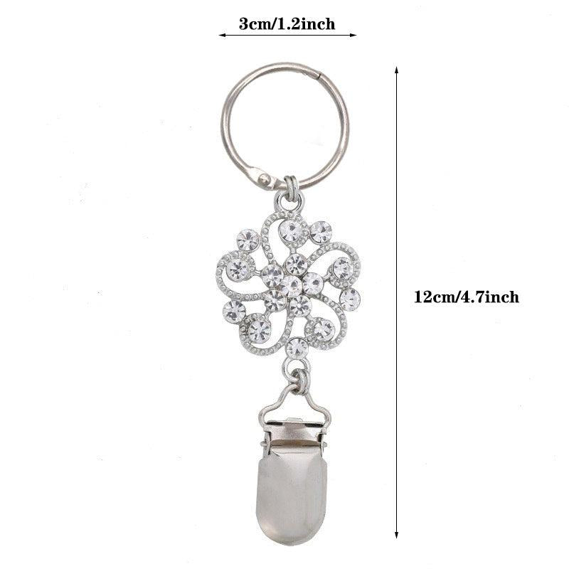 Alloy Hat Clip for Travel on Bag Top Tote Luggage