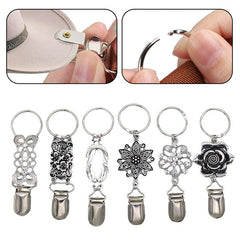 Alloy Hat Clip for Travel on Bag Top Tote Luggage