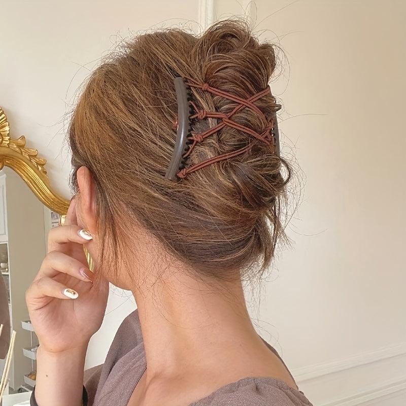 Vintage Double Side Comb Hairdressing Ladies Hair Comb Headdress