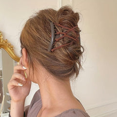 Vintage Double Side Comb Hairdressing Ladies Hair Comb Headdress