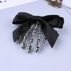 Halloween Ghost Hand Bone Hair Clip Punk Women Girl's Accessories