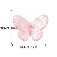 3pcs Holographic Butterfly Hair Clip for Women