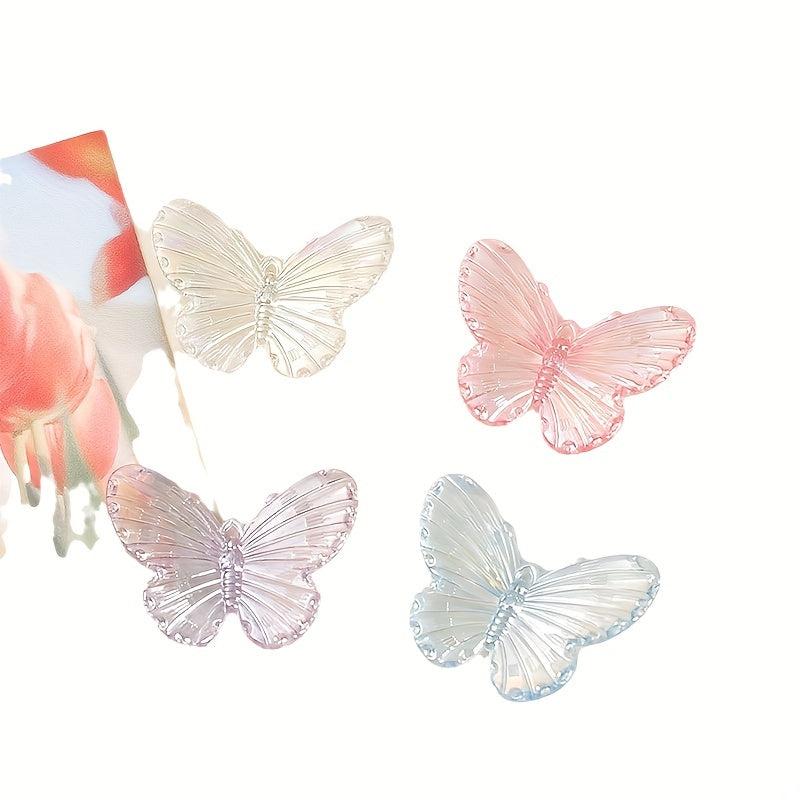 3pcs Holographic Butterfly Hair Clip for Women